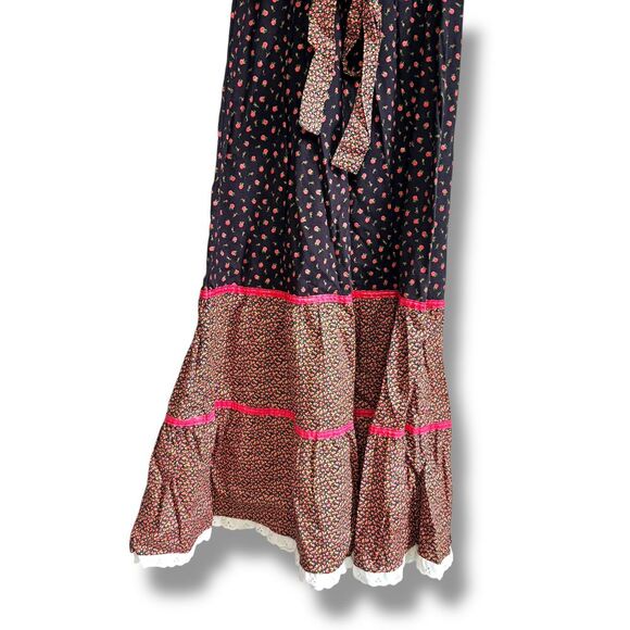 Cinderella Floral Girls Prairie Dress Size 14 Cottage Core Prairie Vintage - Picture 7 of 8